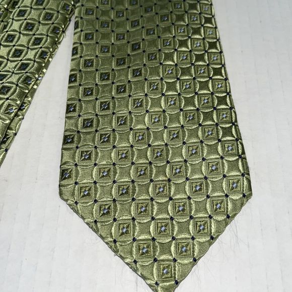 Nordstrom Light Green Textured Silk Tie - Picture 2 of 5